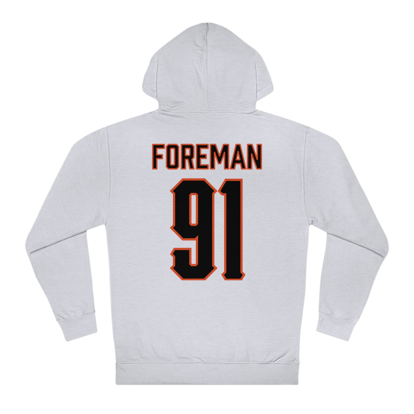 Jaedon Foreman #91 Cursive Cowboys Hoodie