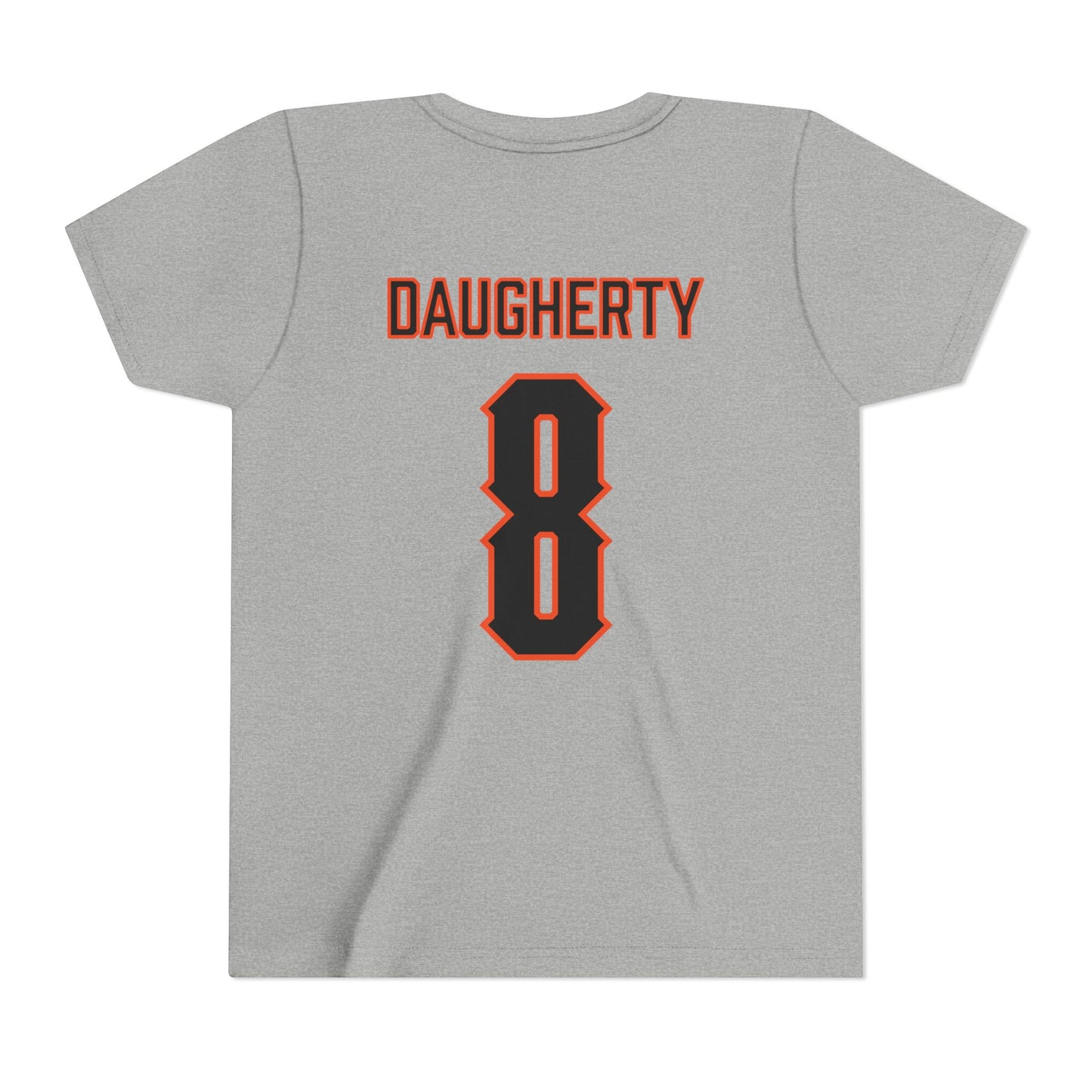 Youth Ian Daugherty #8 Cursive Cowboys T-Shirt