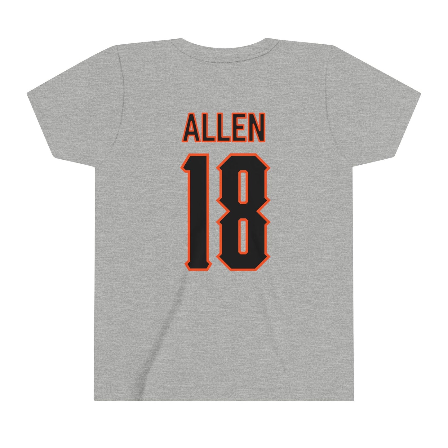 Youth Sami Allen #18 Cursive Cowgirls T-Shirt