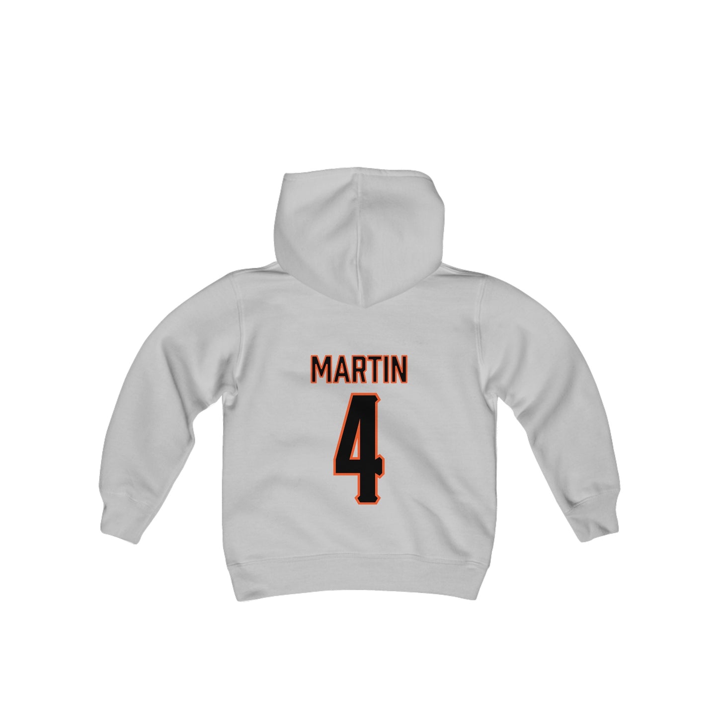 Youth Nick Martin #4 Cursive Cowboys Hoodie