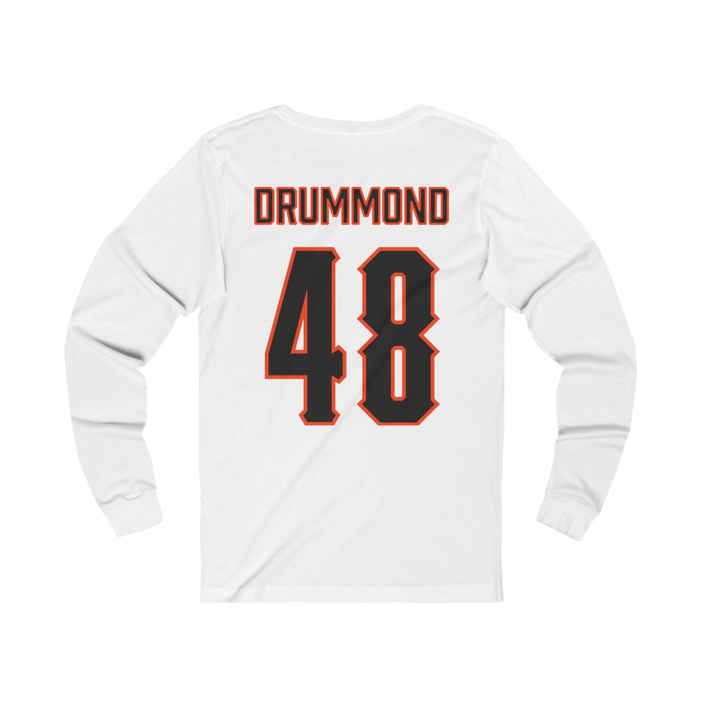 Bryce Drummond #48 Cursive Cowboys Long Sleeve