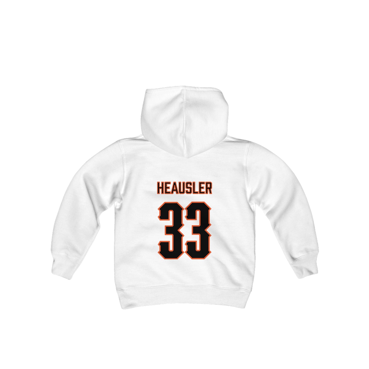 Youth Logan Heausler #33 Cursive Cowgirls Hoodie