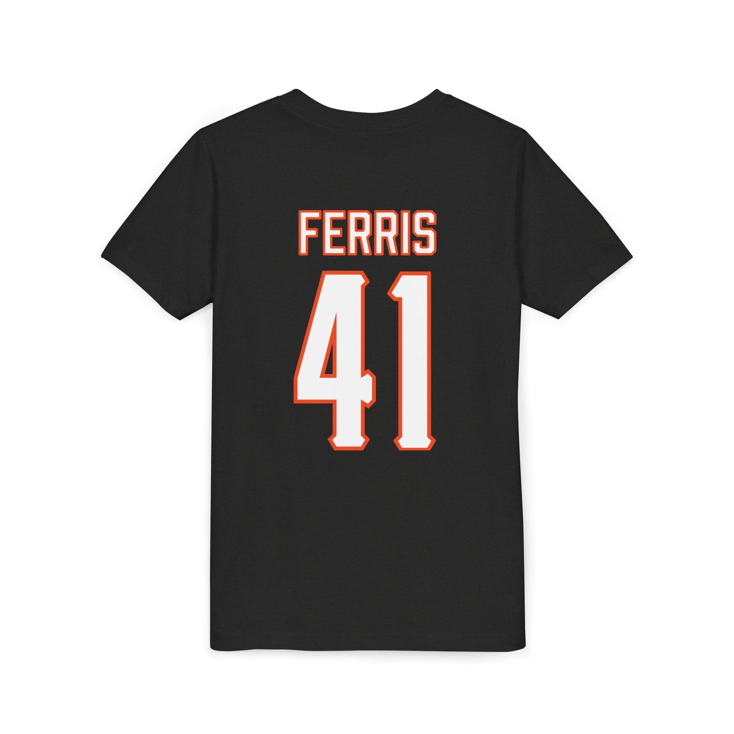 Youth Kash Ferris #41 Cursive Cowboys T-Shirt