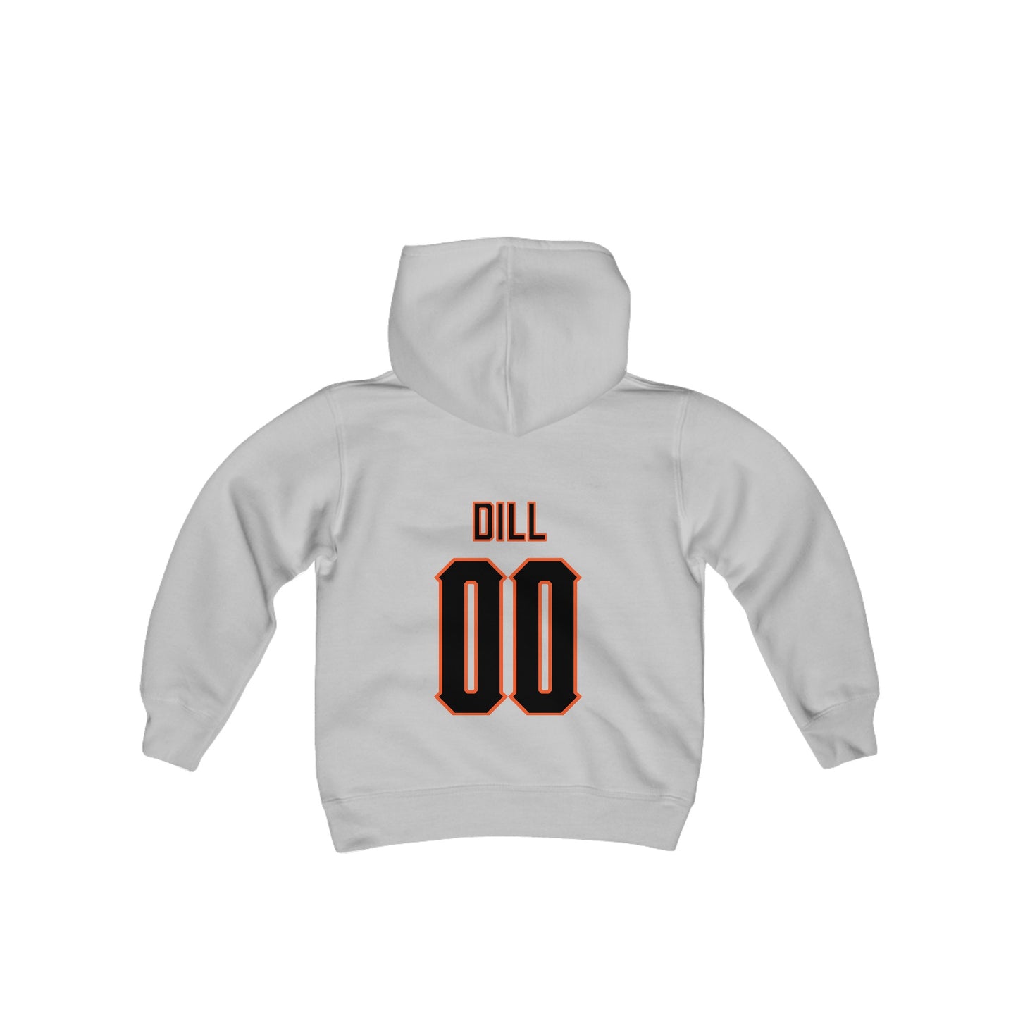 Youth Caroline Dill #0 Cursive Cowgirls Hoodie