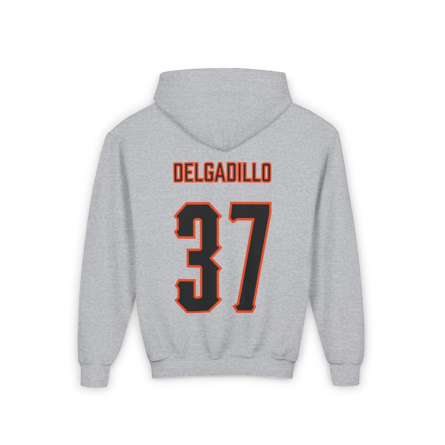 Youth Megan Delgadillo #37 Cursive Cowgirls Hoodie