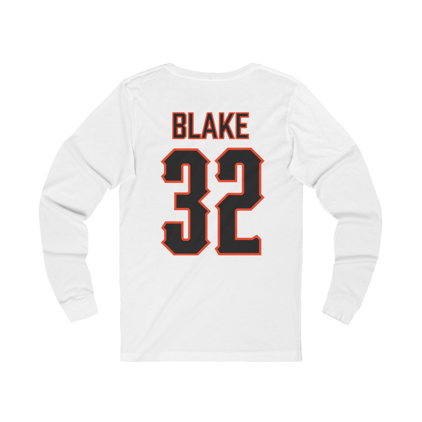 Drew Blake #32 Cursive Cowboys Long Sleeve