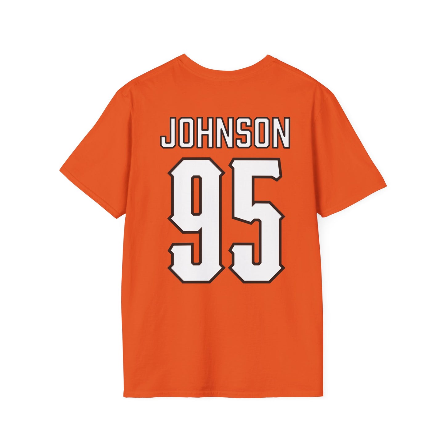 Jaleel Johnson #95 Orange Pokes T-Shirt