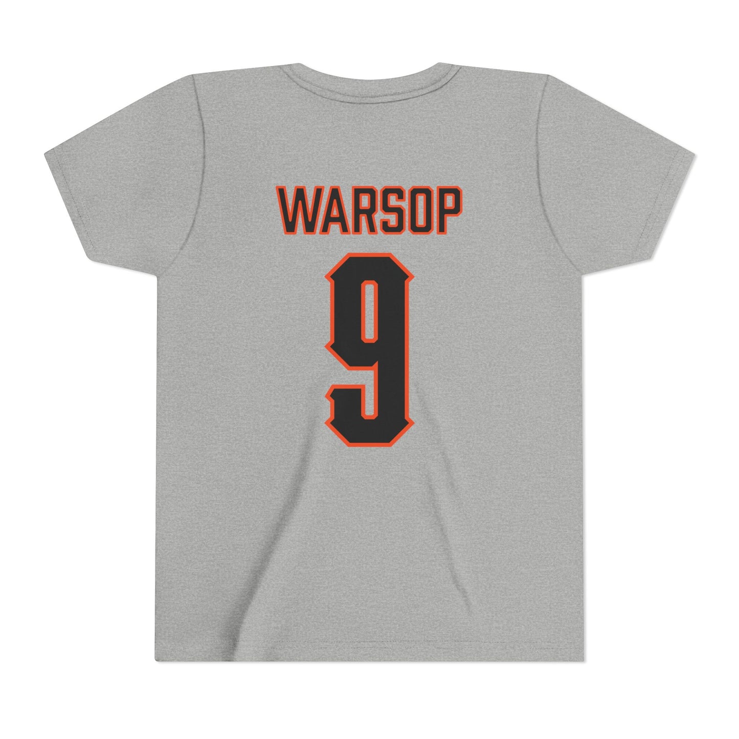 Youth Tia Warsop #9 Cursive Cowgirls T-Shirt