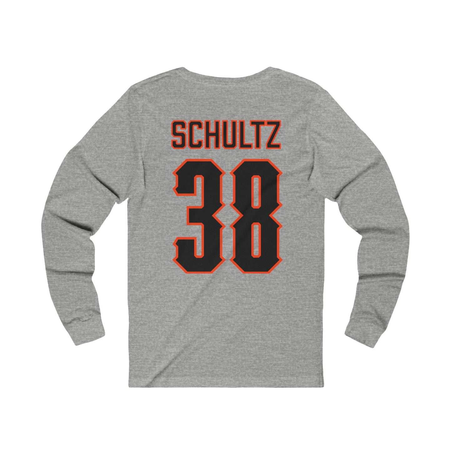 Jake Schultz #38 Cursive Cowboys Long Sleeve