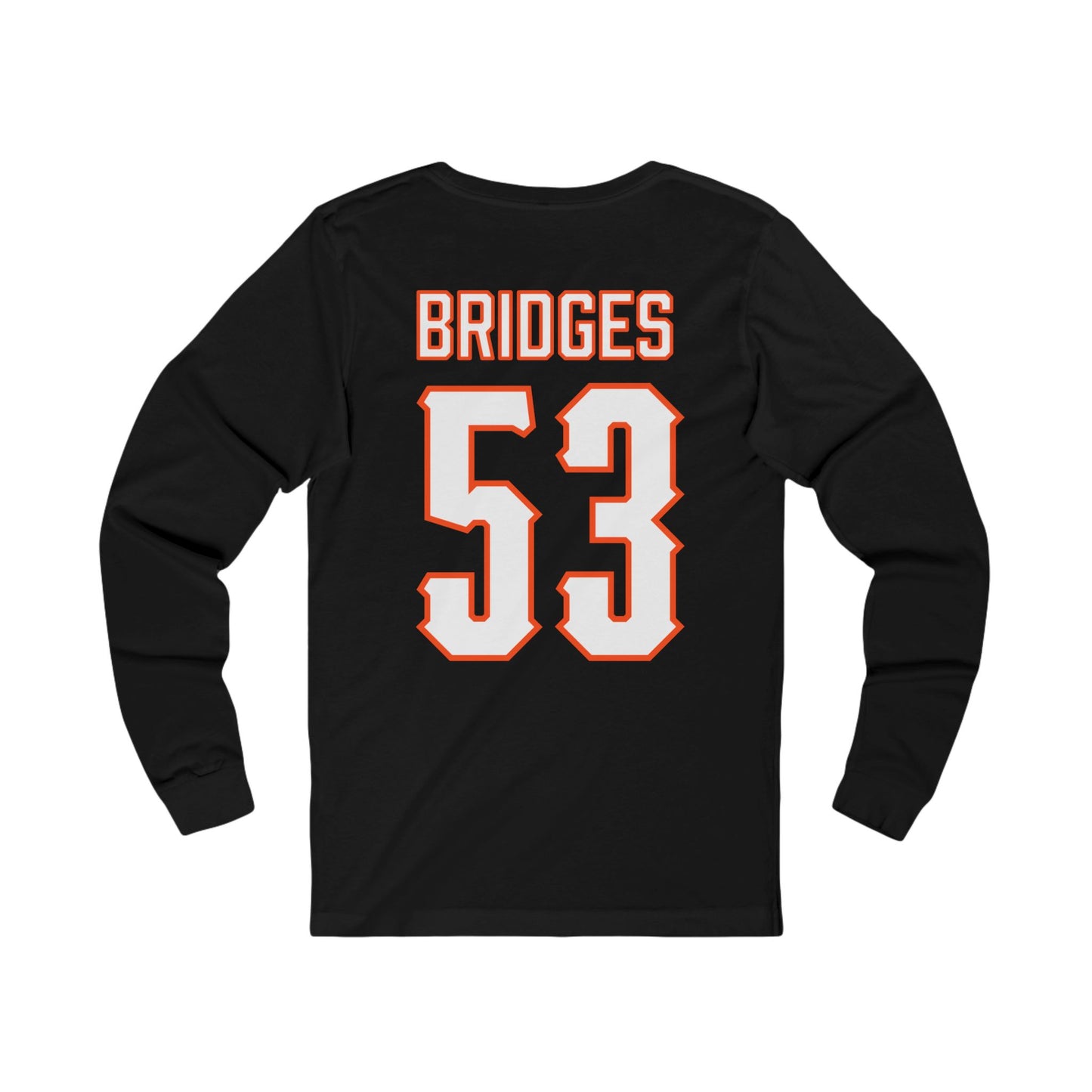 Bowen Bridges #53 Cursive Cowboys Long Sleeve