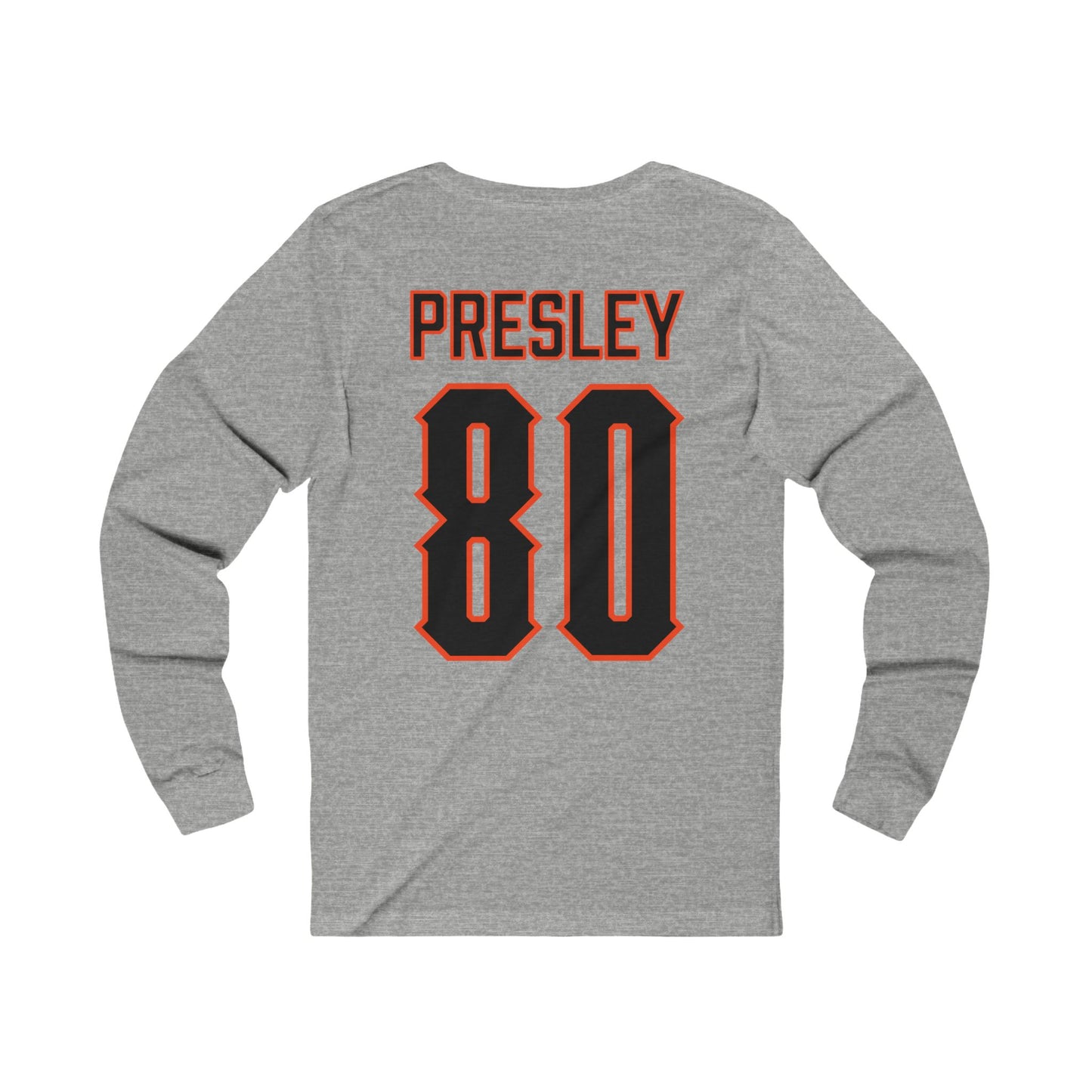 Brennan Presley #80 Cursive Cowboys Long Sleeve