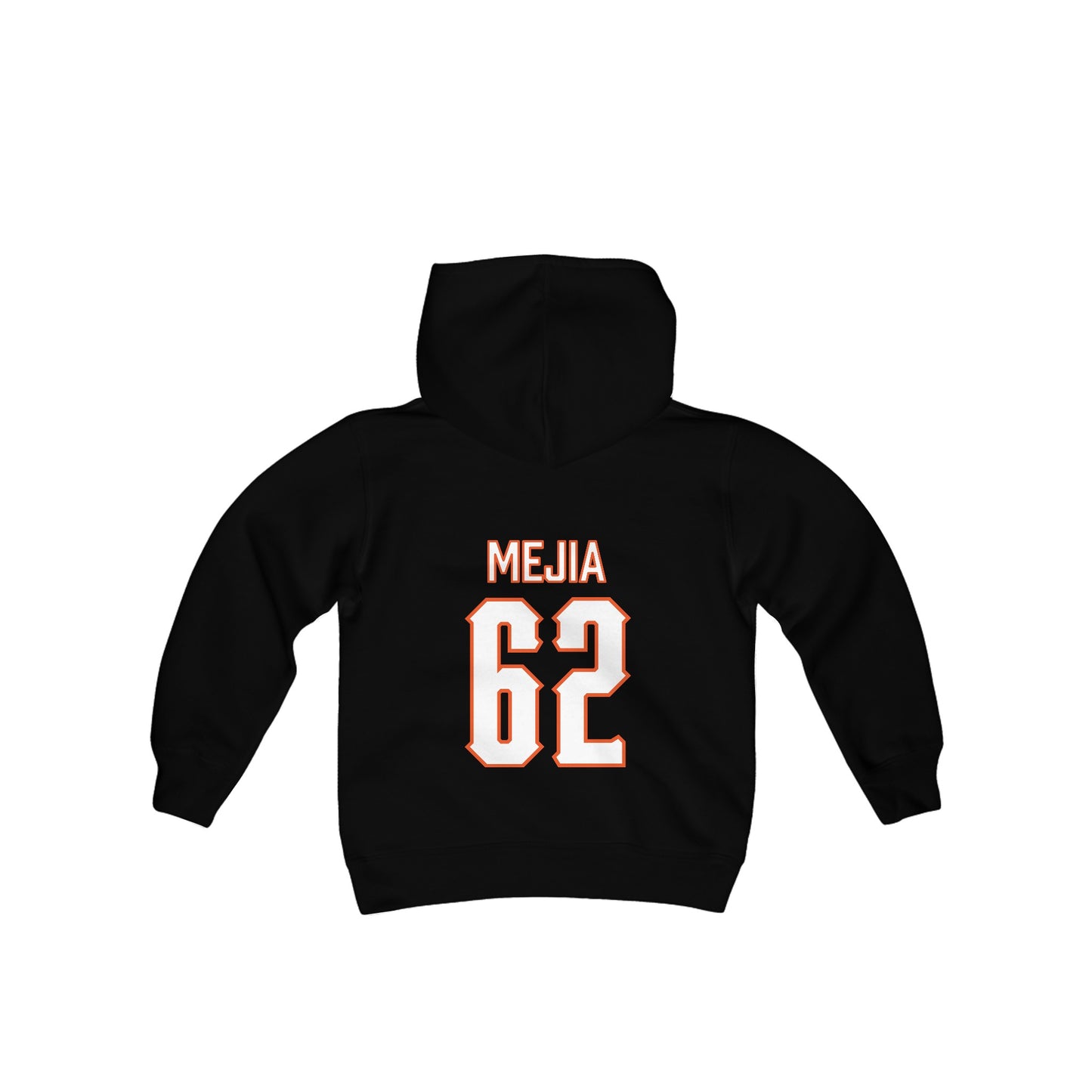 Youth Jamison Mejia #62 Cursive Cowboys Hoodie