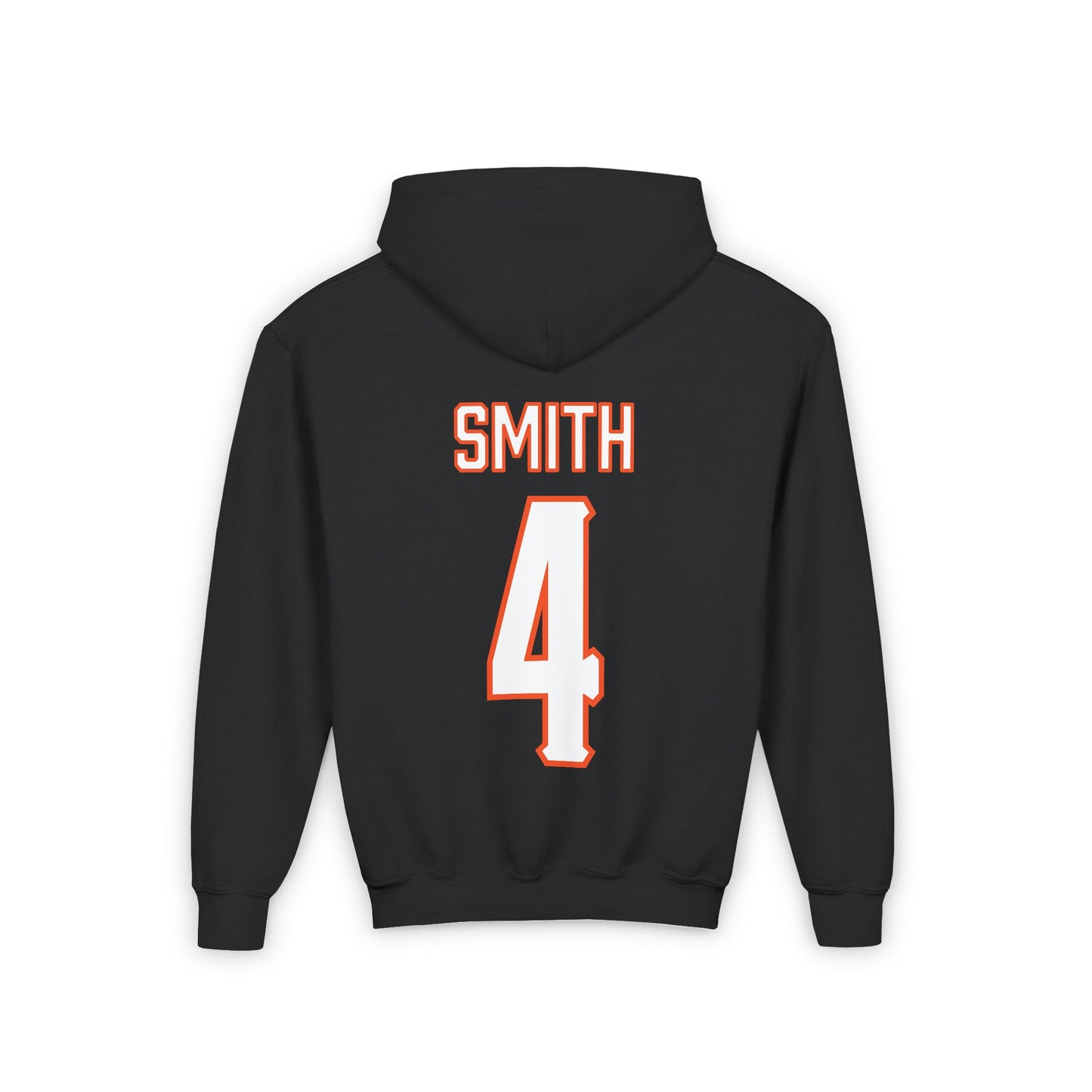 Youth Brayden Smith #4 Cursive Cowboys Hoodie