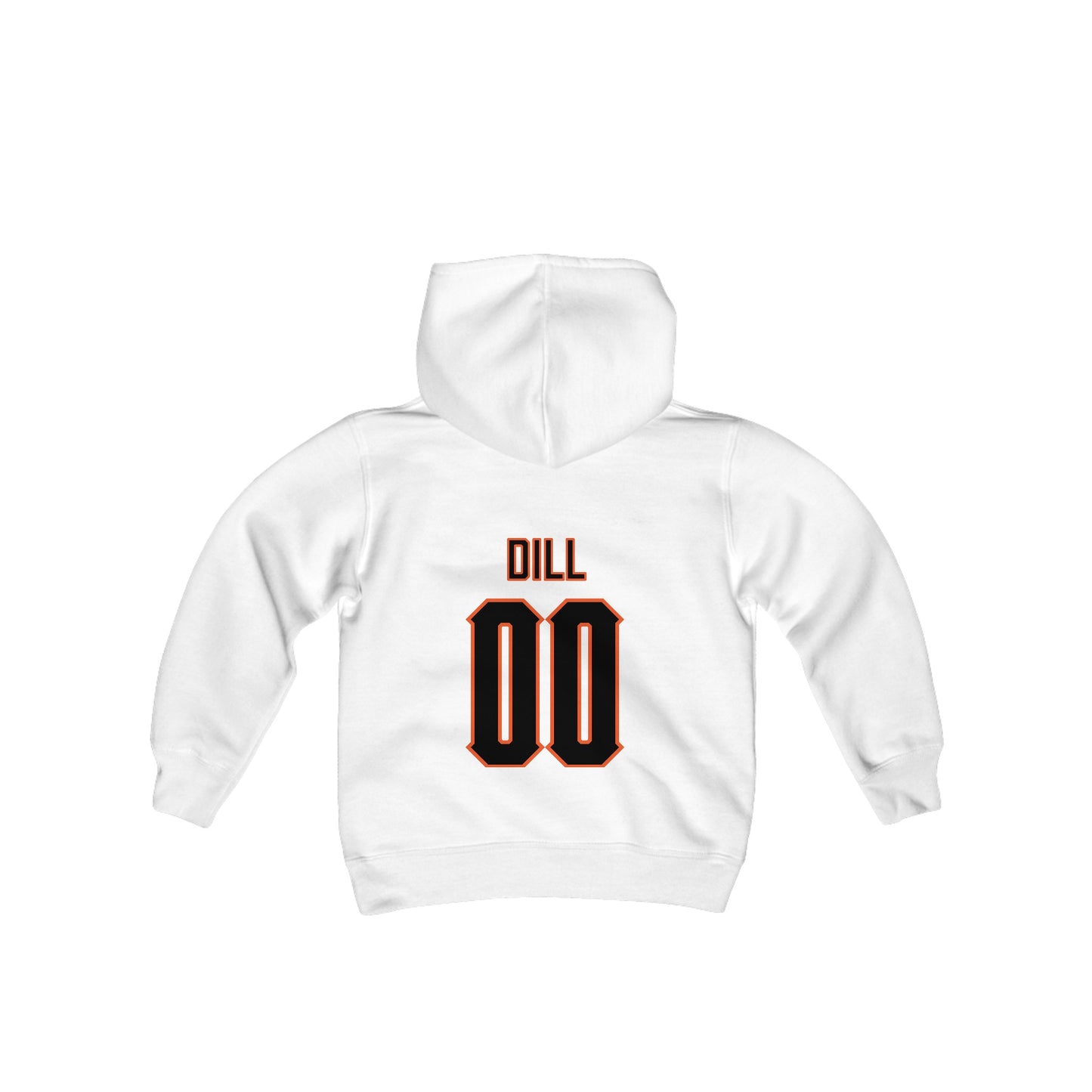 Youth Caroline Dill #0 Cursive Cowgirls Hoodie