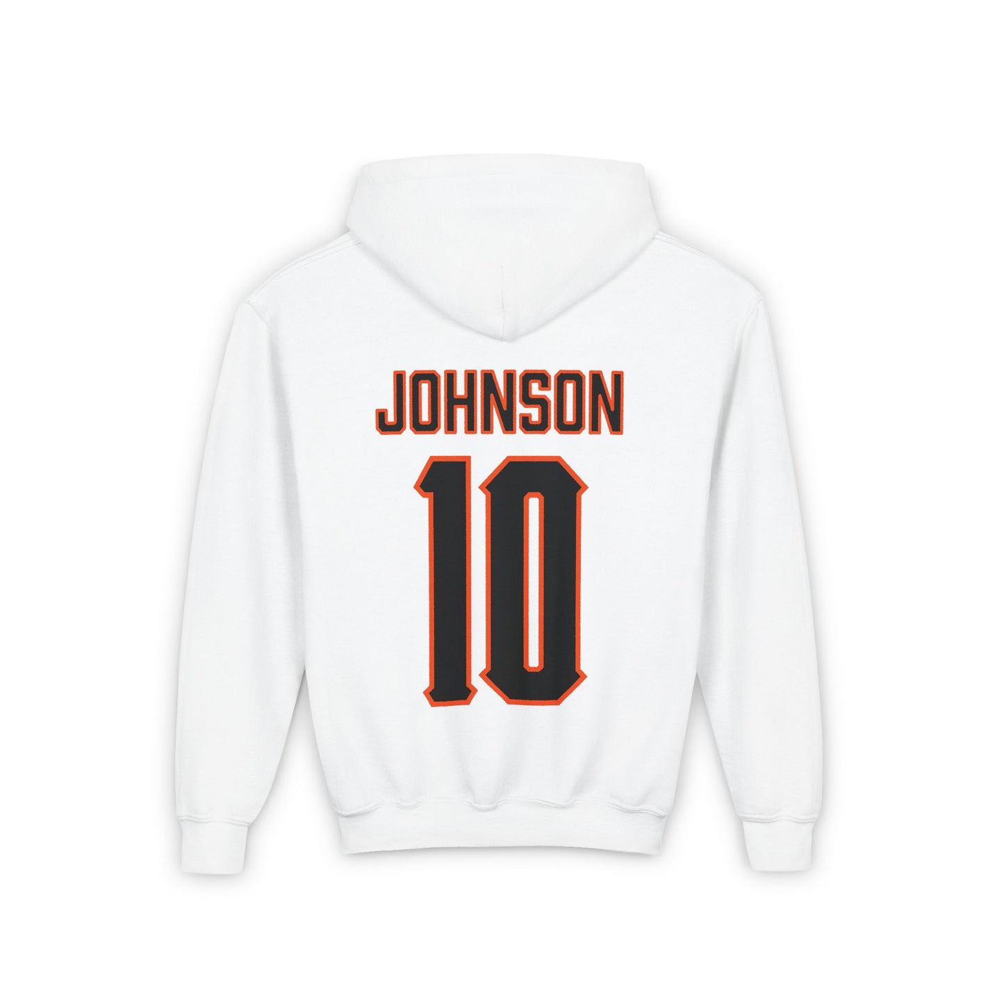 Youth Keeley Johnson #10 Cursive Cowgirls Hoodie