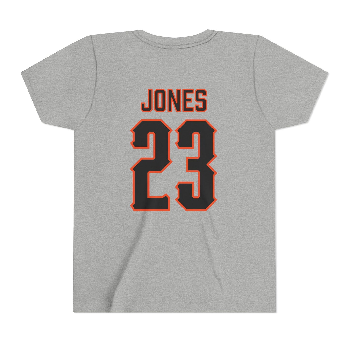 Youth Jayson Jones #23 Cursive Cowboys T-Shirt