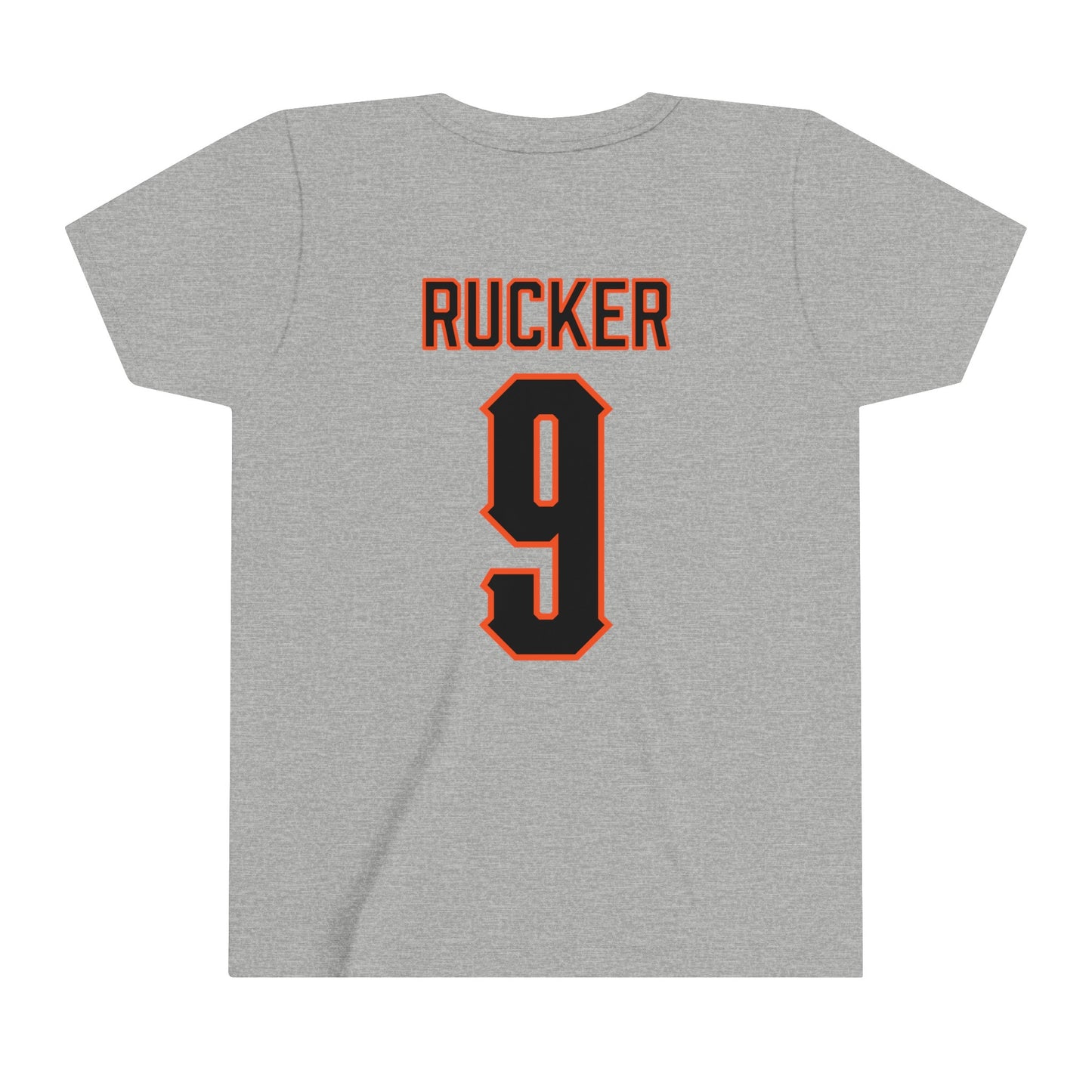 Youth Trey Rucker #9 Cursive Cowboys T-Shirt