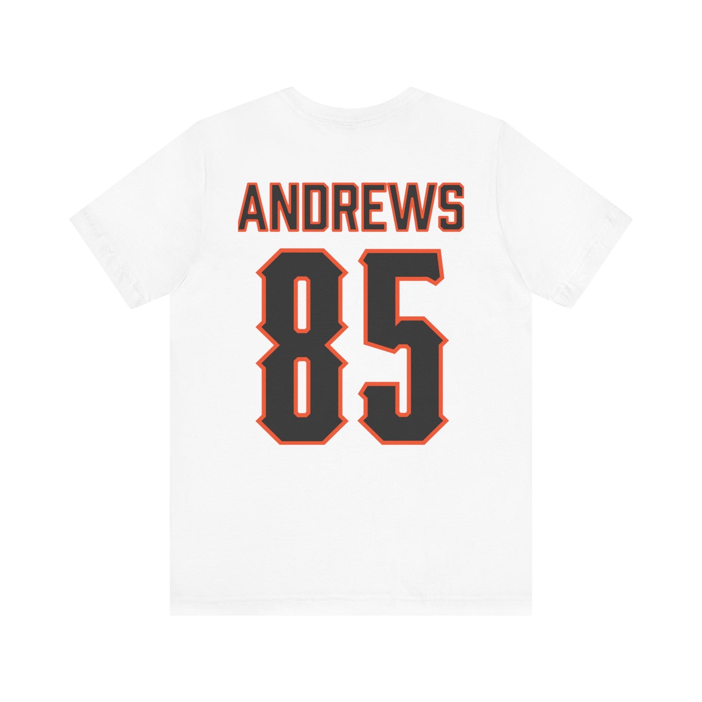 Tykie Andrews #85 Cursive Cowboys T-Shirt