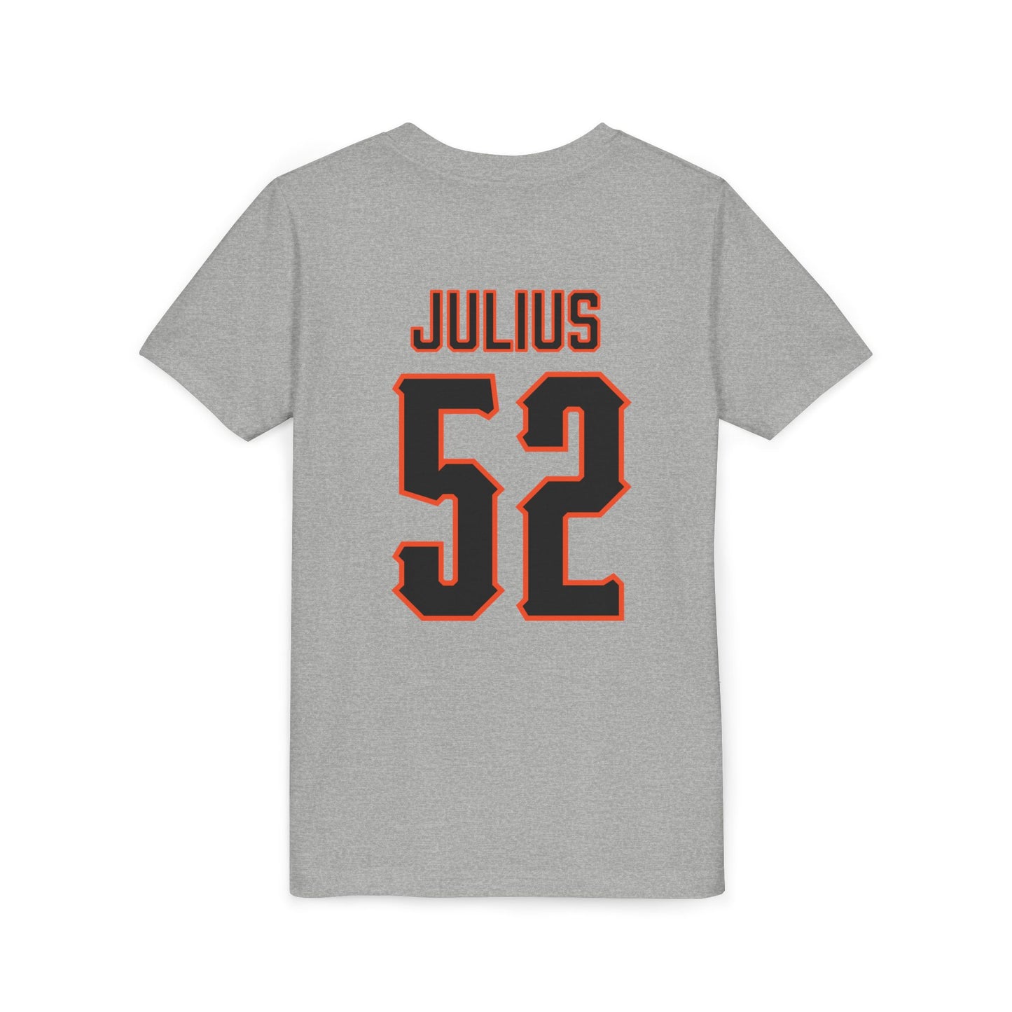 Youth Blake Julius #52 Cursive Cowboys T-Shirt