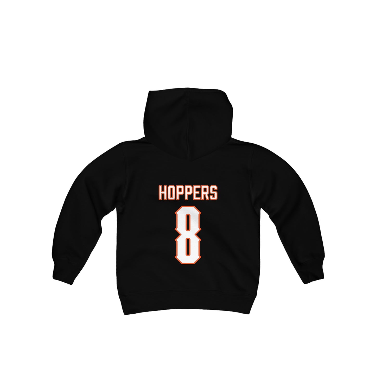 Youth Katelyn Hoppers #8 Cursive Cowgirls Hoodie