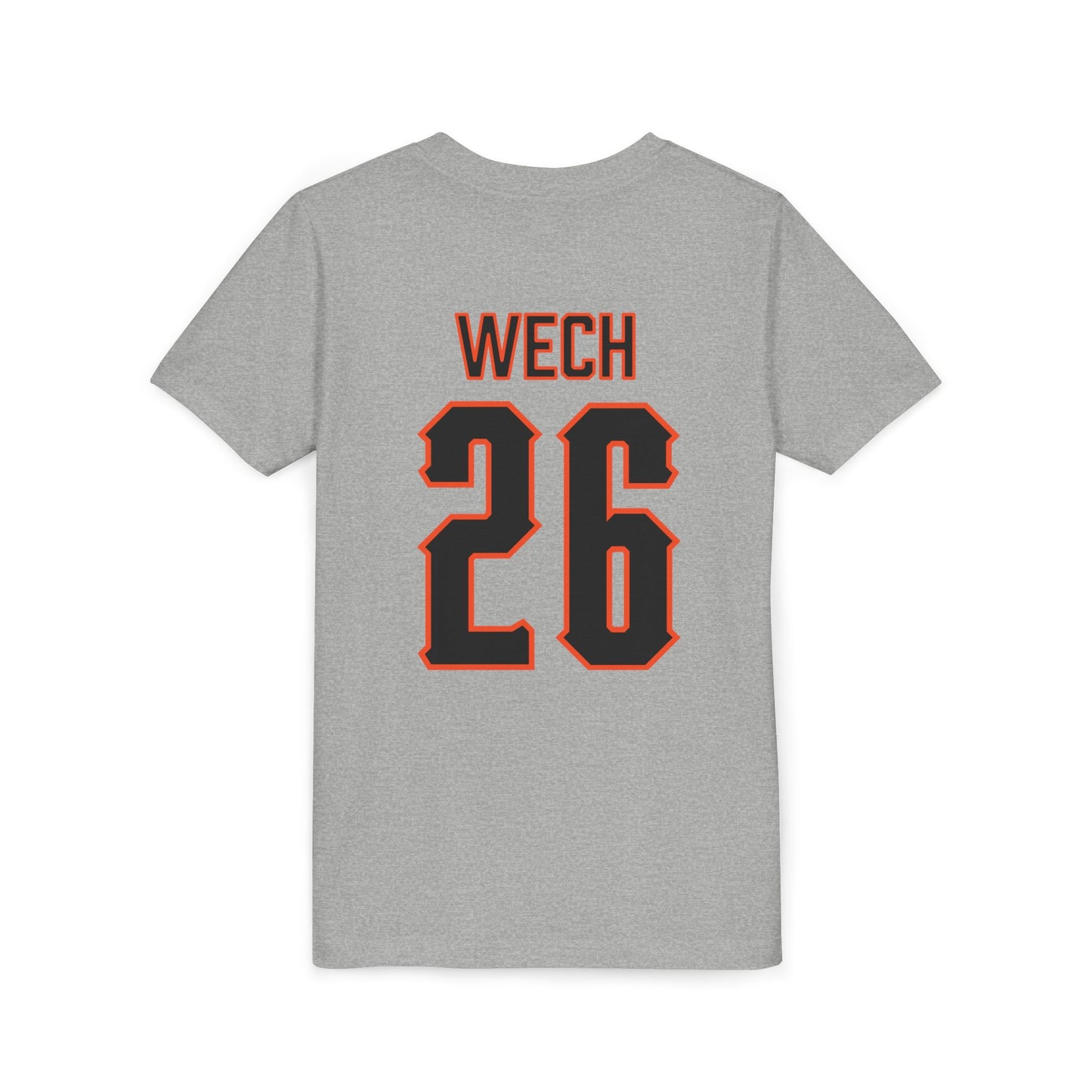 Youth Noah Wech #26 Cursive Cowboys T-Shirt