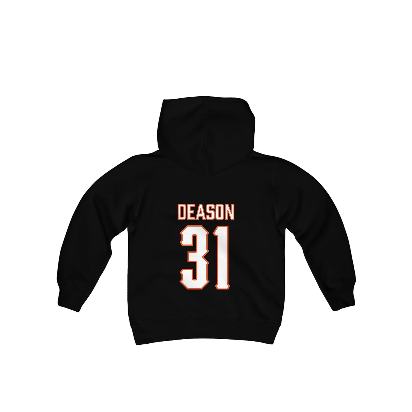 Youth Jaxon Deason #31 Cursive Cowboys Hoodie