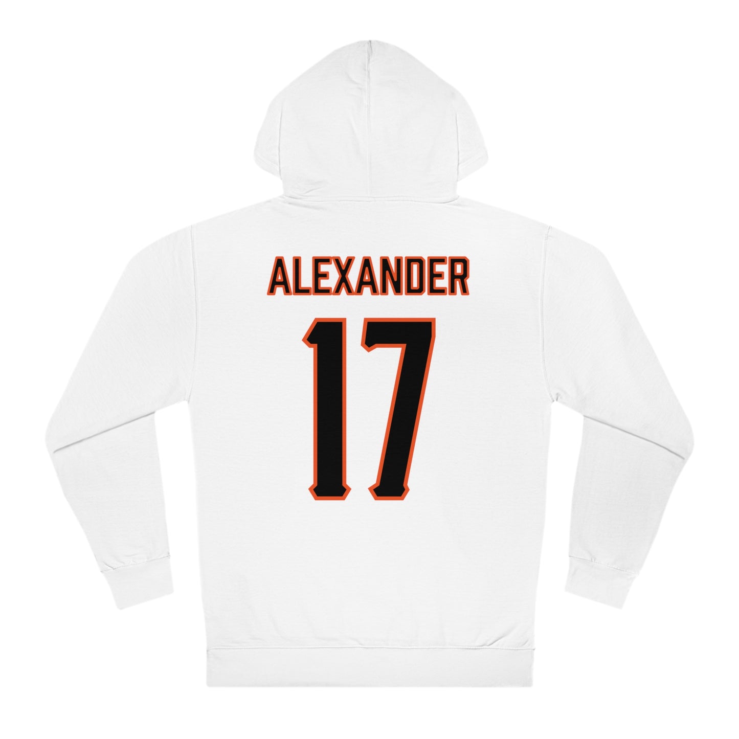 Elijah Alexander #17 Cursive Cowboys Hoodie