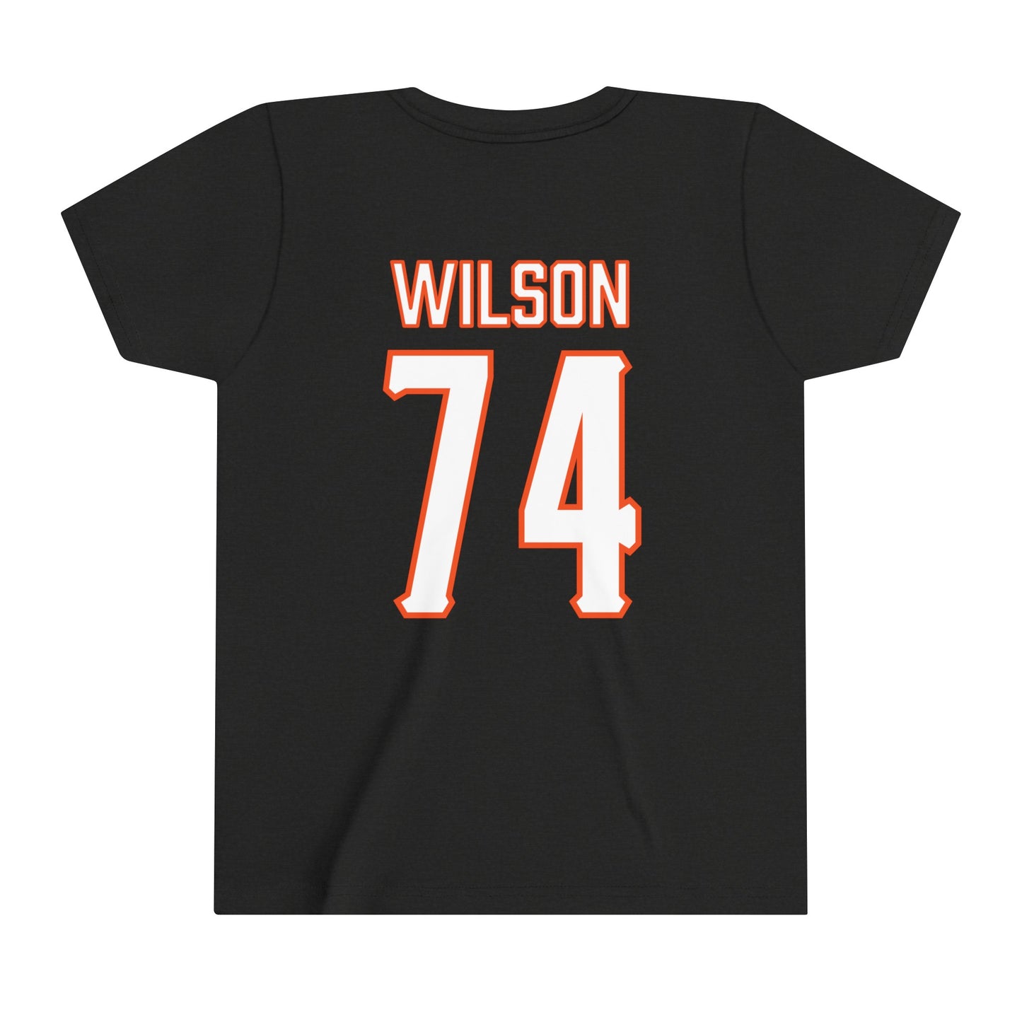 Youth Preston Wilson #74 Cursive Cowboys T-Shirt