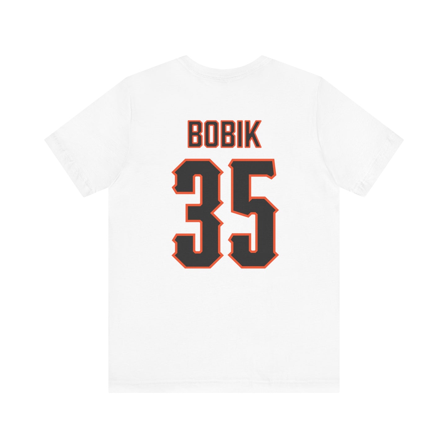 Jaxton Bobik #35 Cursive Cowboys T-Shirt