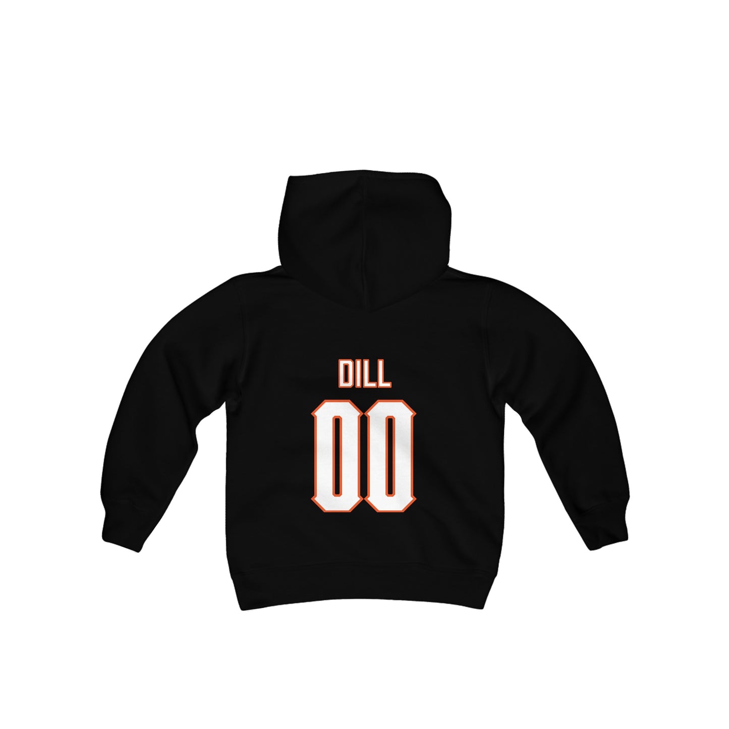 Youth Caroline Dill #0 Cursive Cowgirls Hoodie