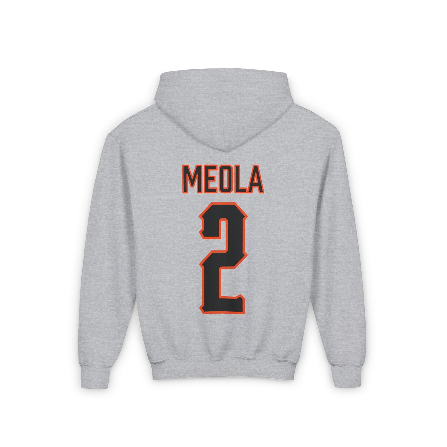 Youth Aidan Meola #2 Cursive Cowboys Hoodie