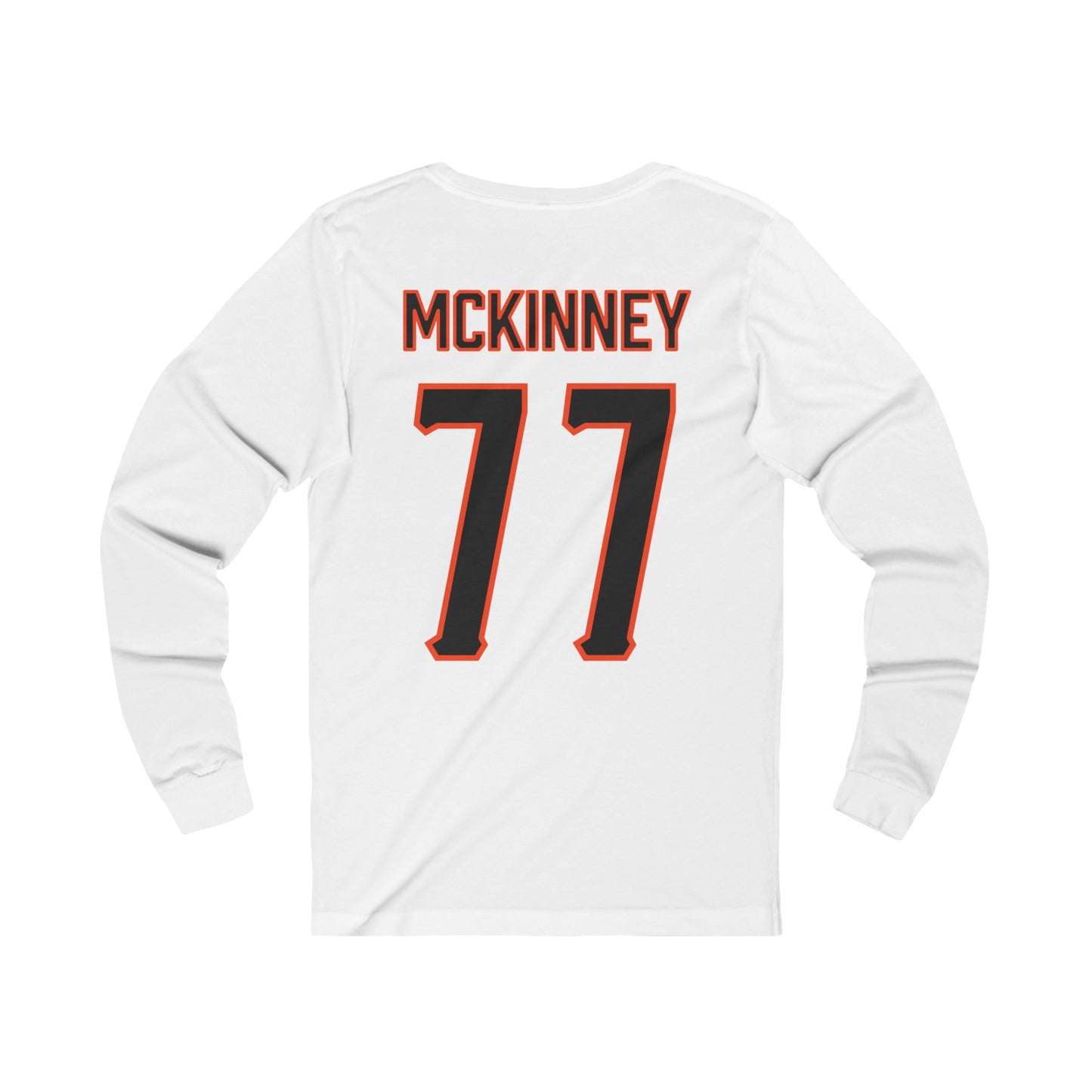 Noah McKinney #77 Cursive Cowboys Long Sleeve