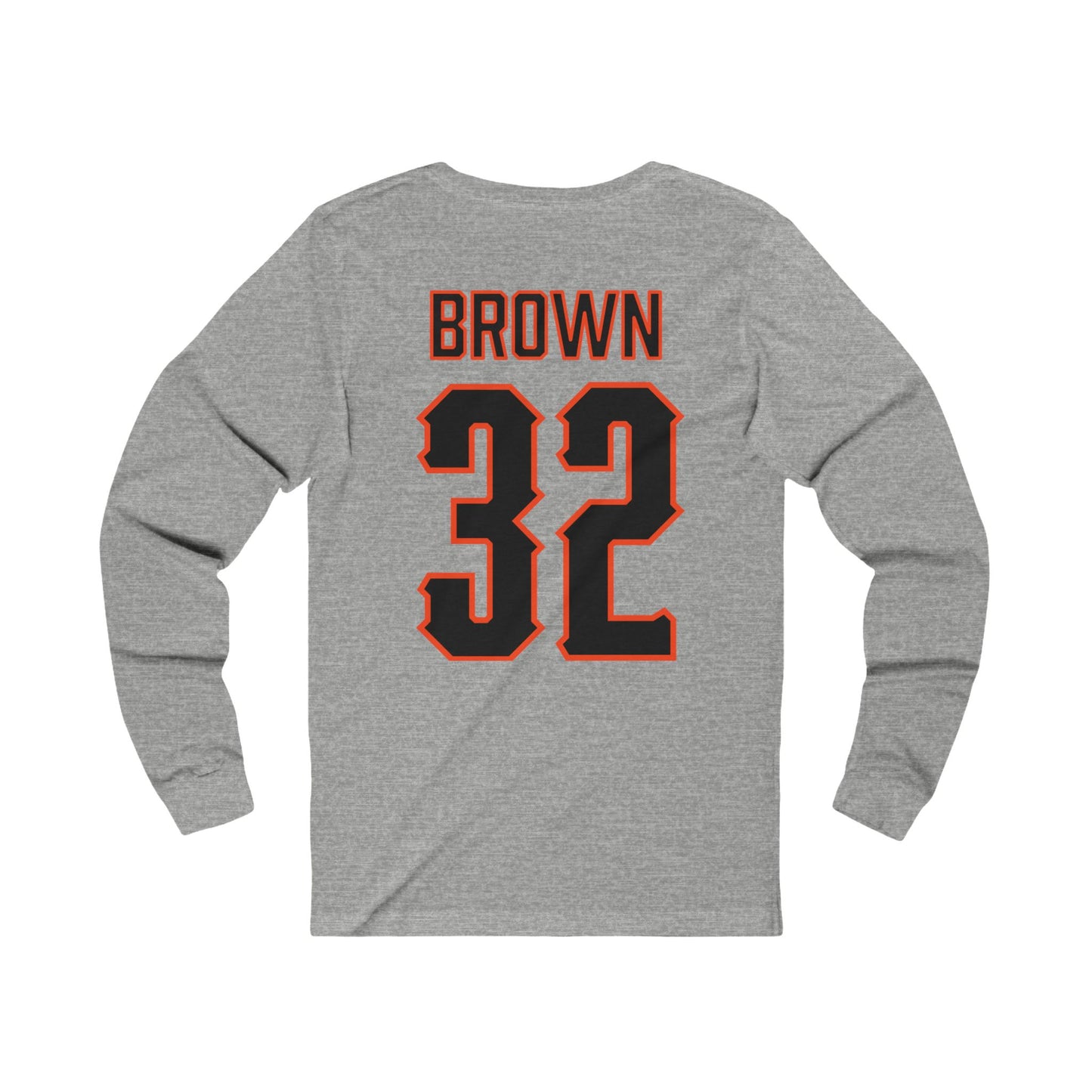 Gabe Brown #32 Cursive Cowboys Long Sleeve