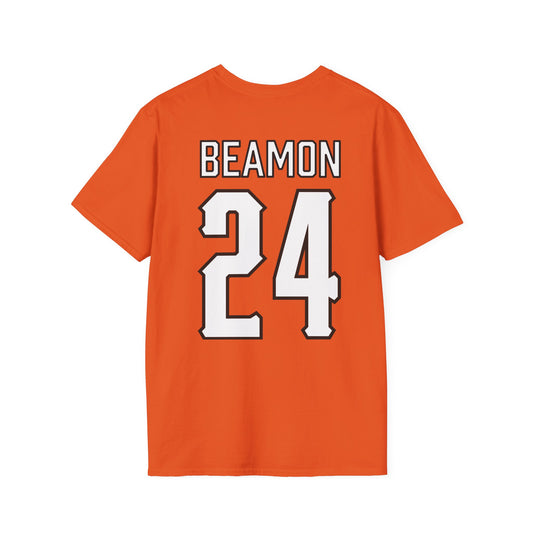 De'kelvion Beamon #24 Orange Pokes T-Shirt