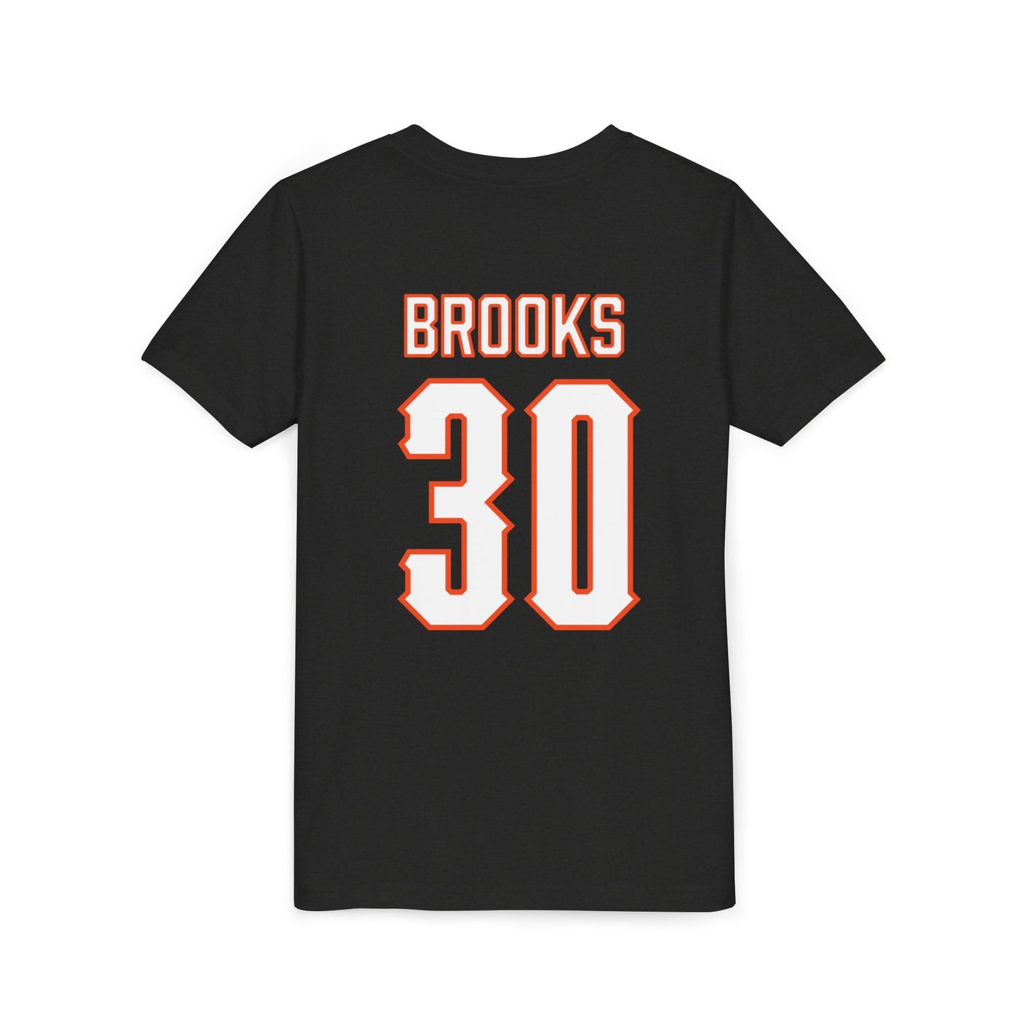 Youth Braylon Brooks #30 Cursive Cowboys T-Shirt