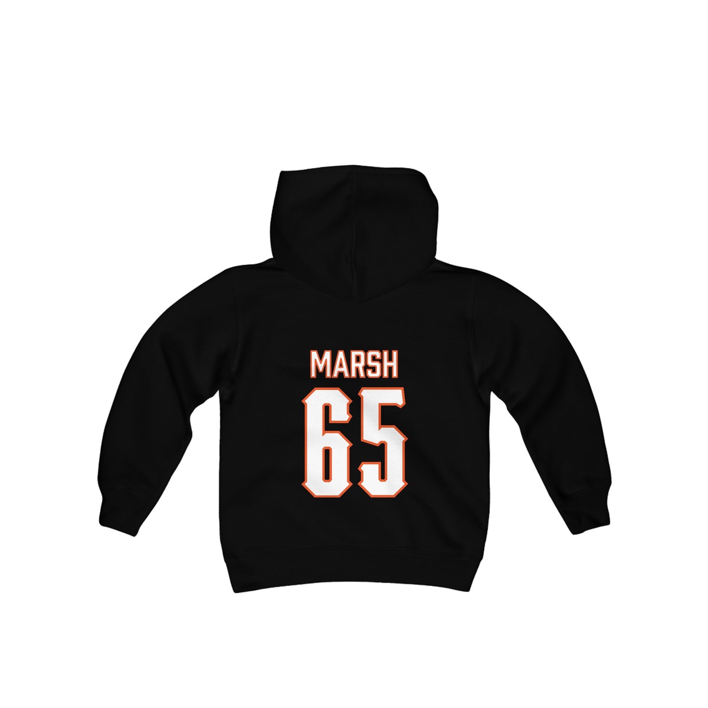 Youth Hilton Marsh #65 Cursive Cowboys Hoodie