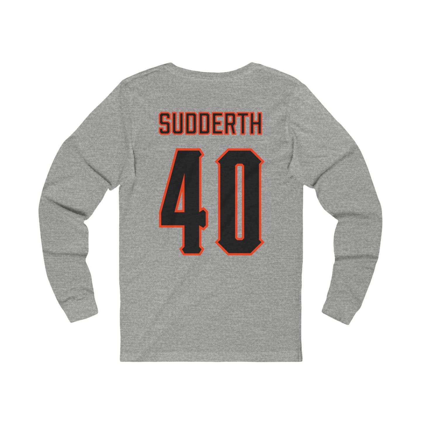 Cale Sudderth #40 Cursive Cowboys Long Sleeve