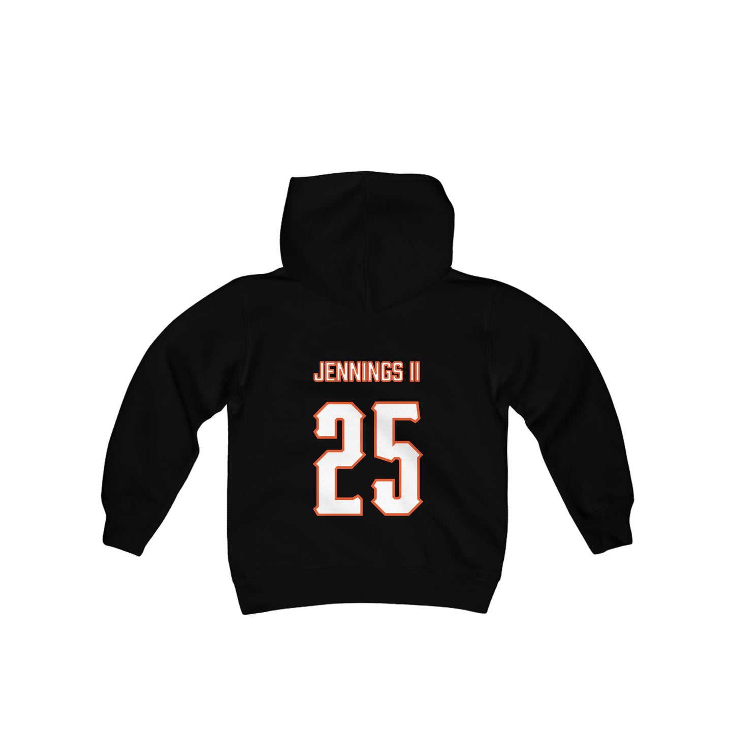 Youth Robert Jennings II #25 Cursive Cowboys Hoodie