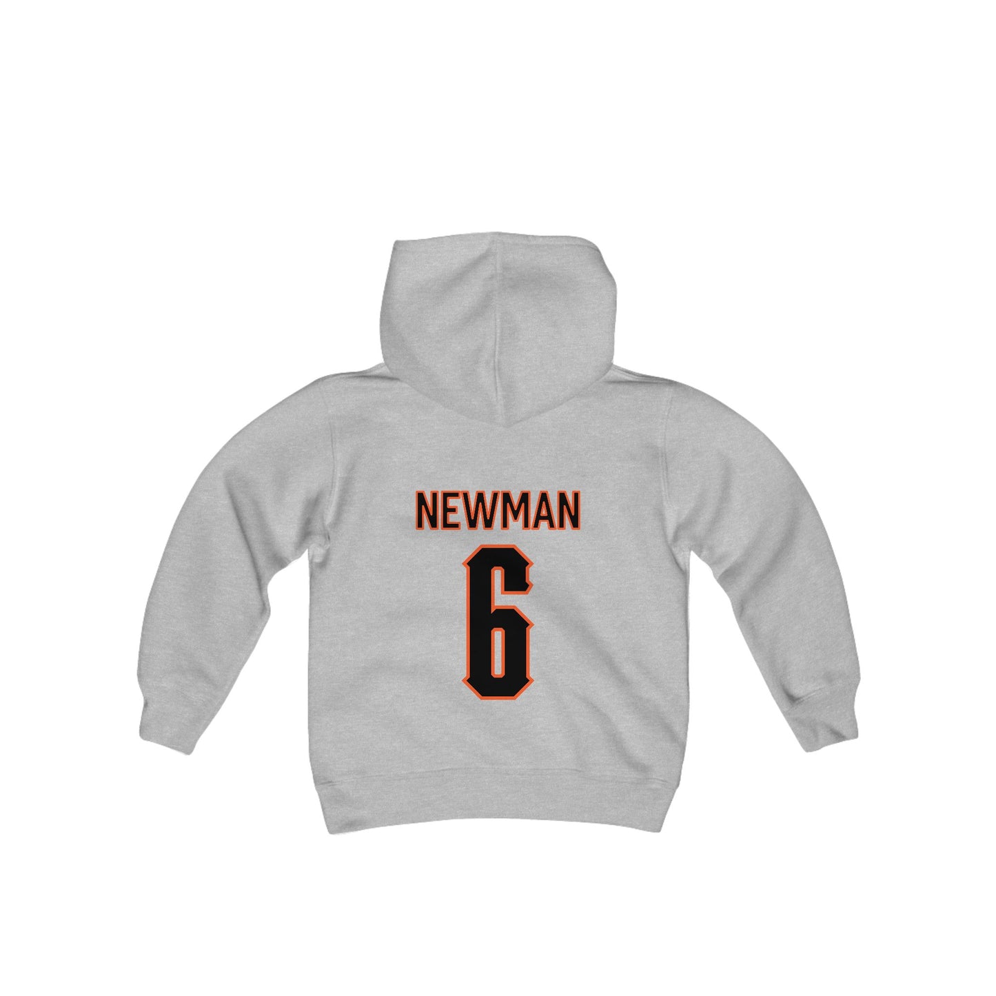 Youth Brandon Newman #6 Cursive Cowboys Hoodie