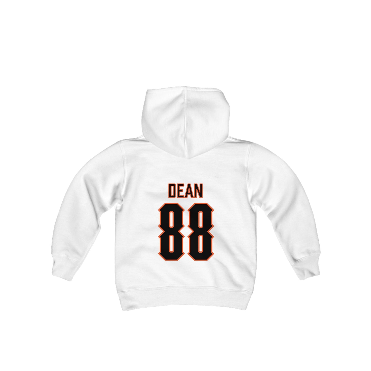 Youth Landon Dean #88 Cursive Cowboys Hoodie