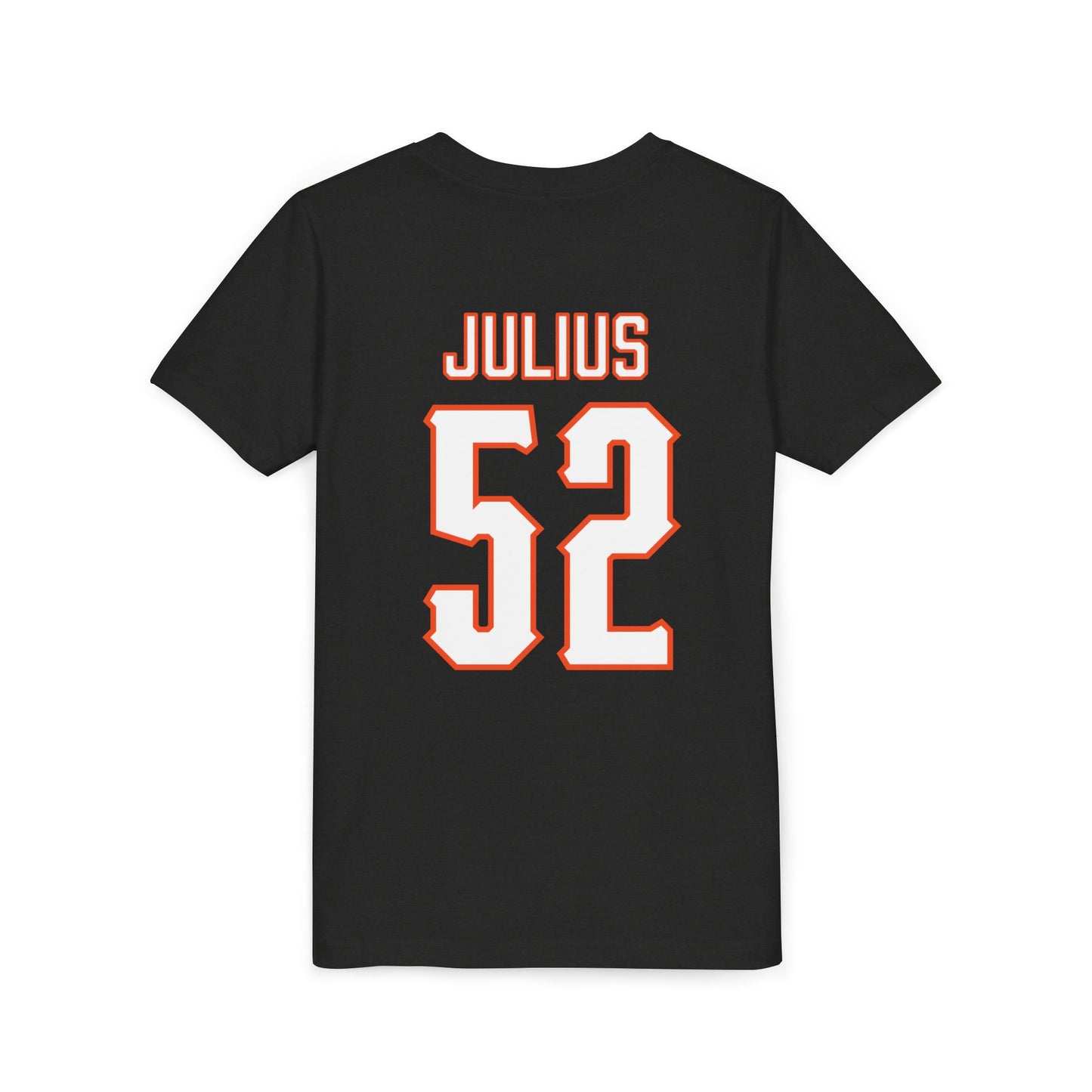 Youth Blake Julius #52 Cursive Cowboys T-Shirt