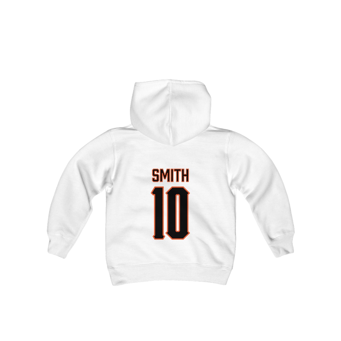 Youth Kale Smith #10 Cursive Cowboys Hoodie