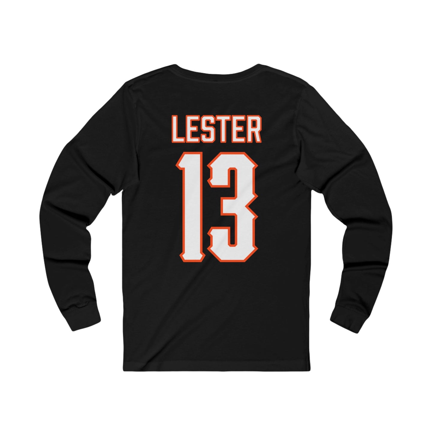 RJ Lester #13 Cursive Cowboys Long Sleeve