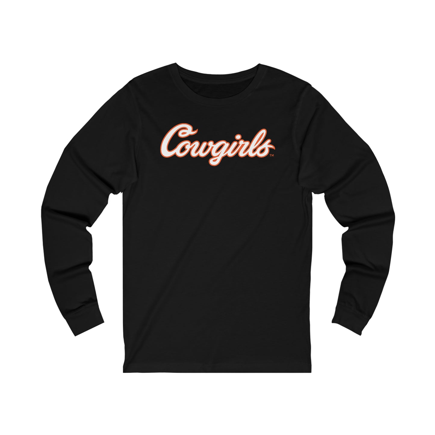 Claire Timm #18 Cursive Cowgirls Long Sleeve T-Shirt