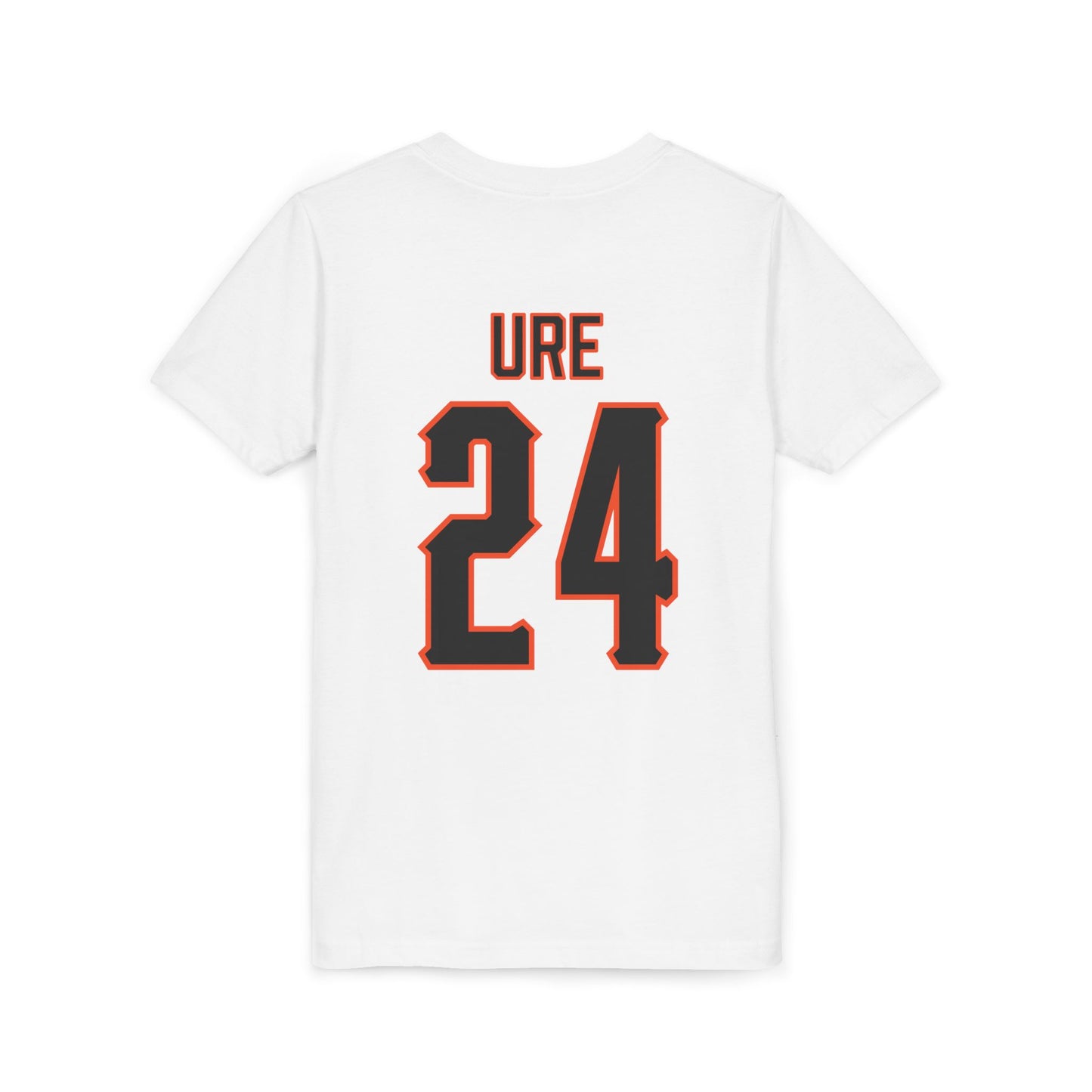 Youth Ryan Ure #24 Cursive Cowboys T-Shirt