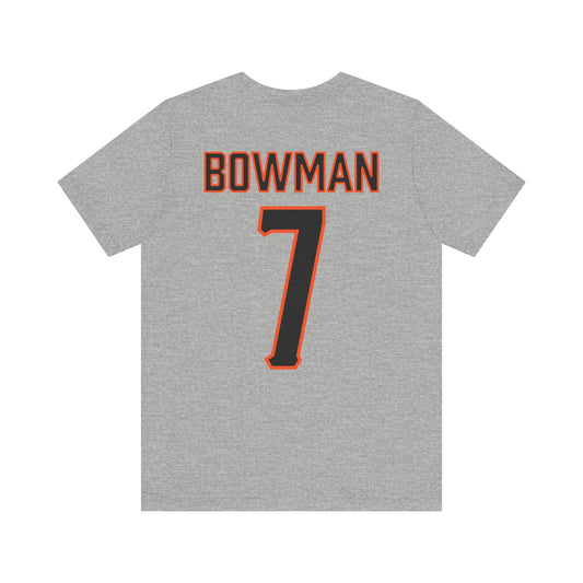 Alan Bowman #7 Cursive Cowboys T-Shirt