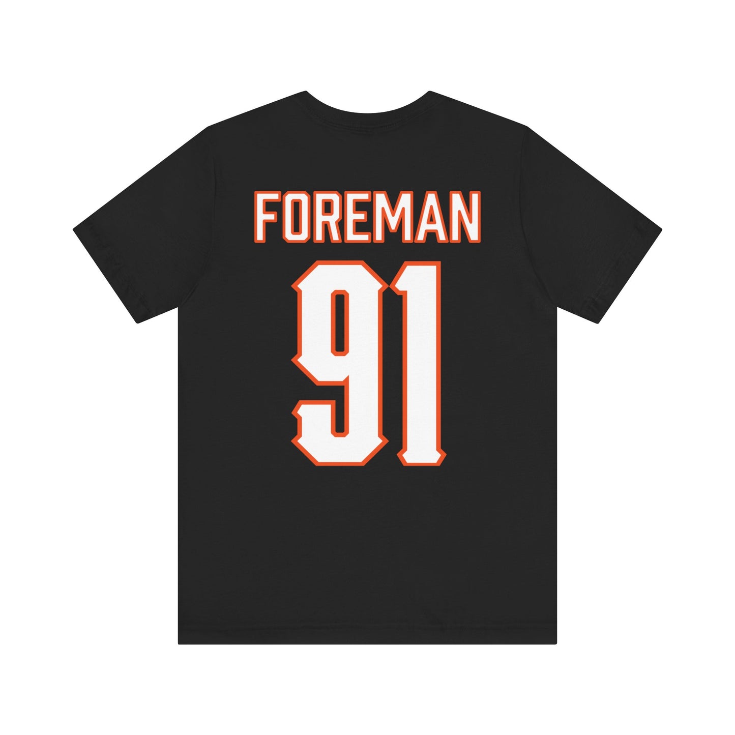 Jaedon Foreman #91 Cursive Cowboys T-Shirt