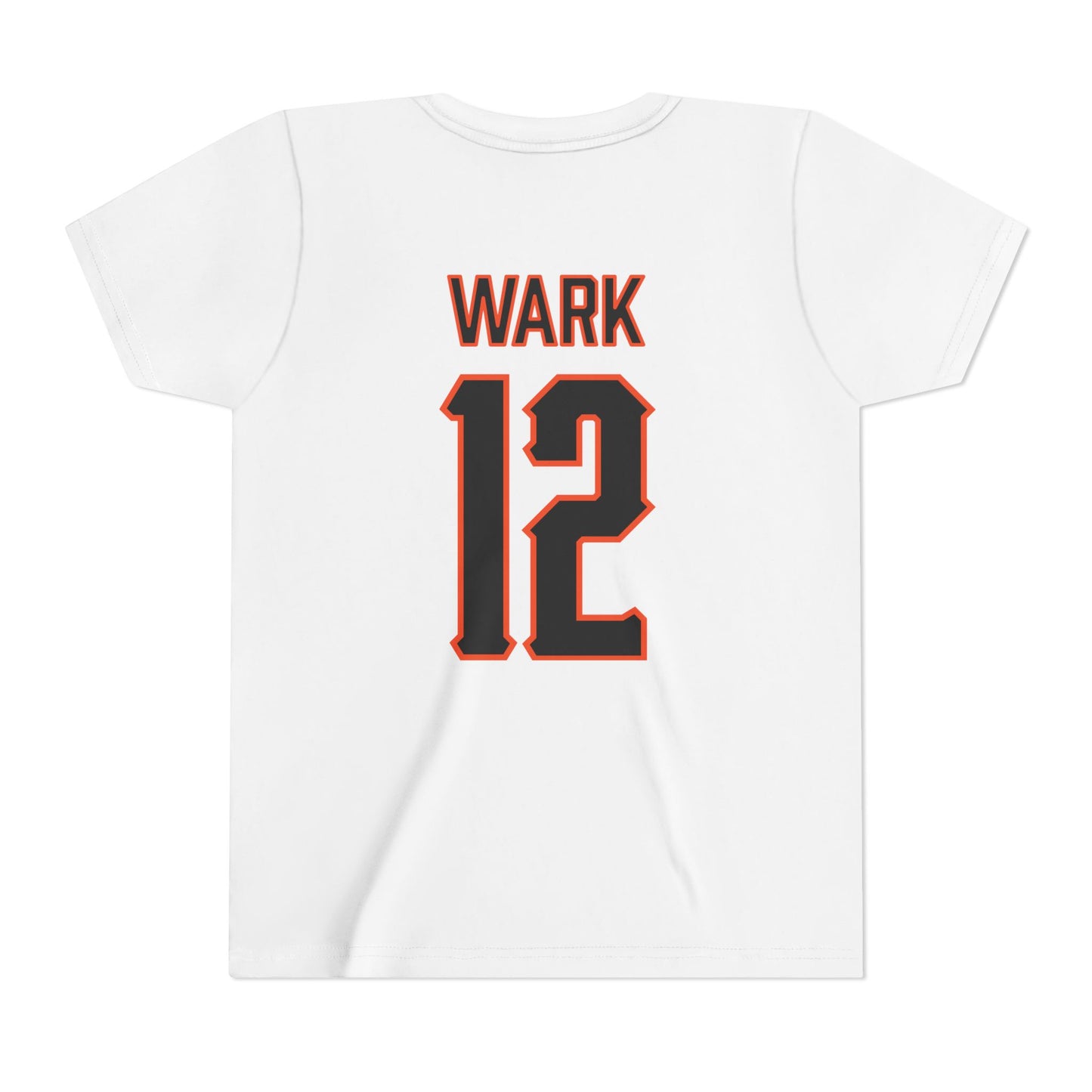 Youth Micaela Wark #12 Cursive Cowgirls T-Shirt