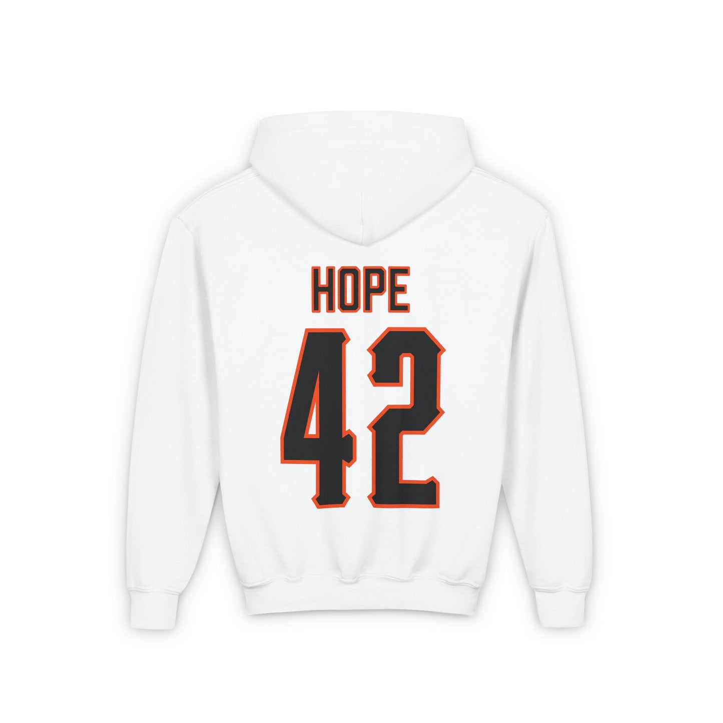 Youth Jett Hope #42 Cursive Cowboys Hoodie