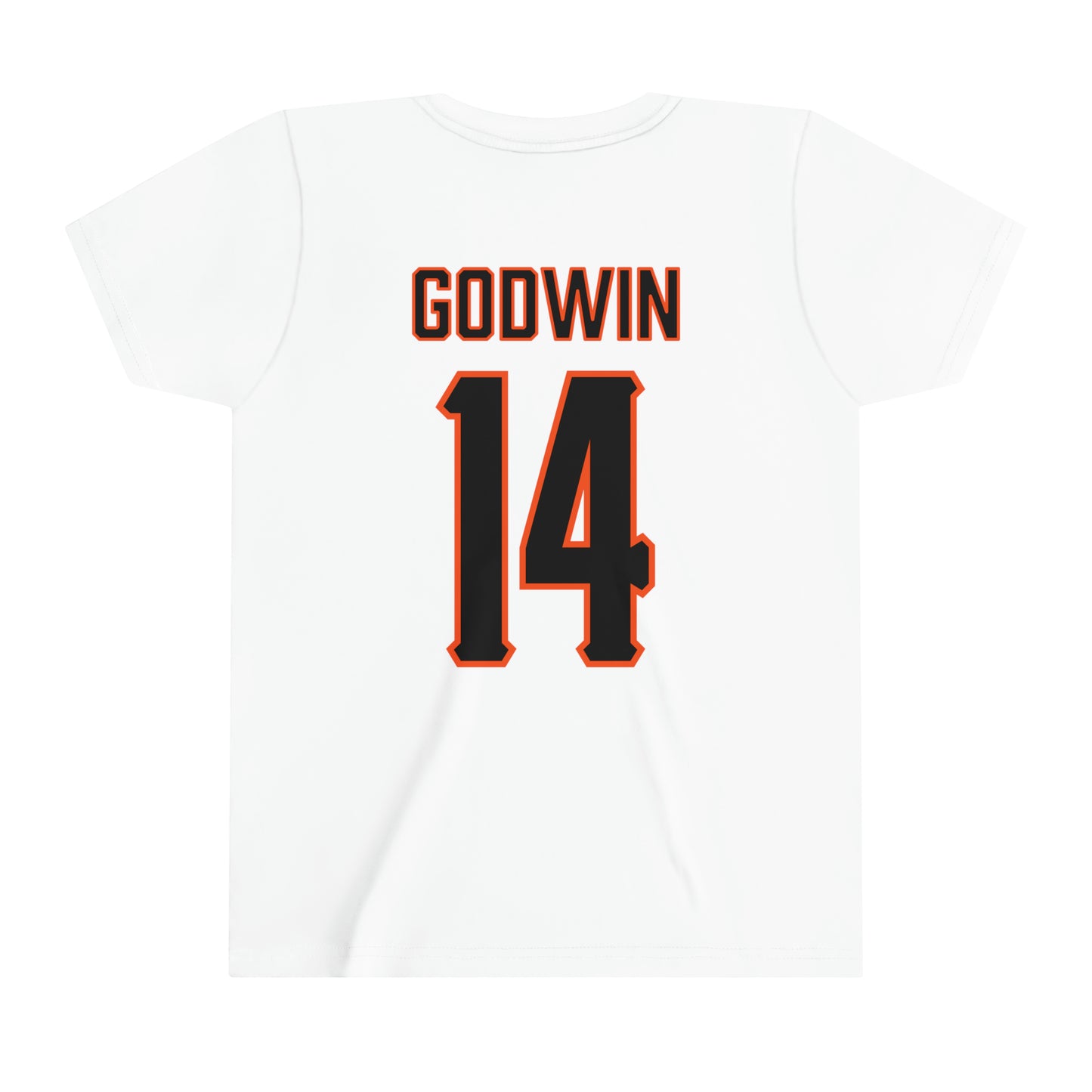 Youth Karli Godwin #14 Cursive Cowgirls T-Shirt